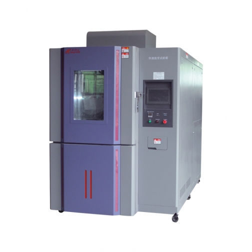 Fast temperature change test chamber
